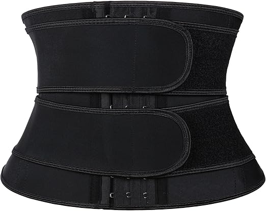Atbuty Short Torso Waist Trainers Cincher for Women Corset Underbust Latex Sport Girdle Hourglass Body Shaper
